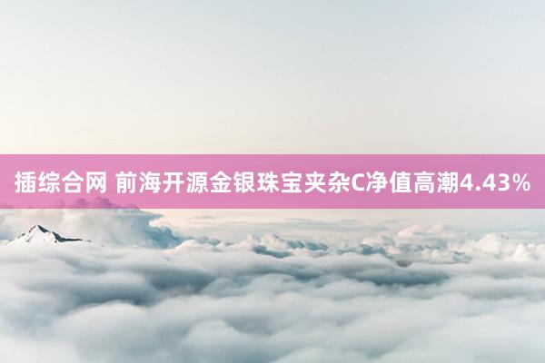 插综合网 前海开源金银珠宝夹杂C净值高潮4.43%